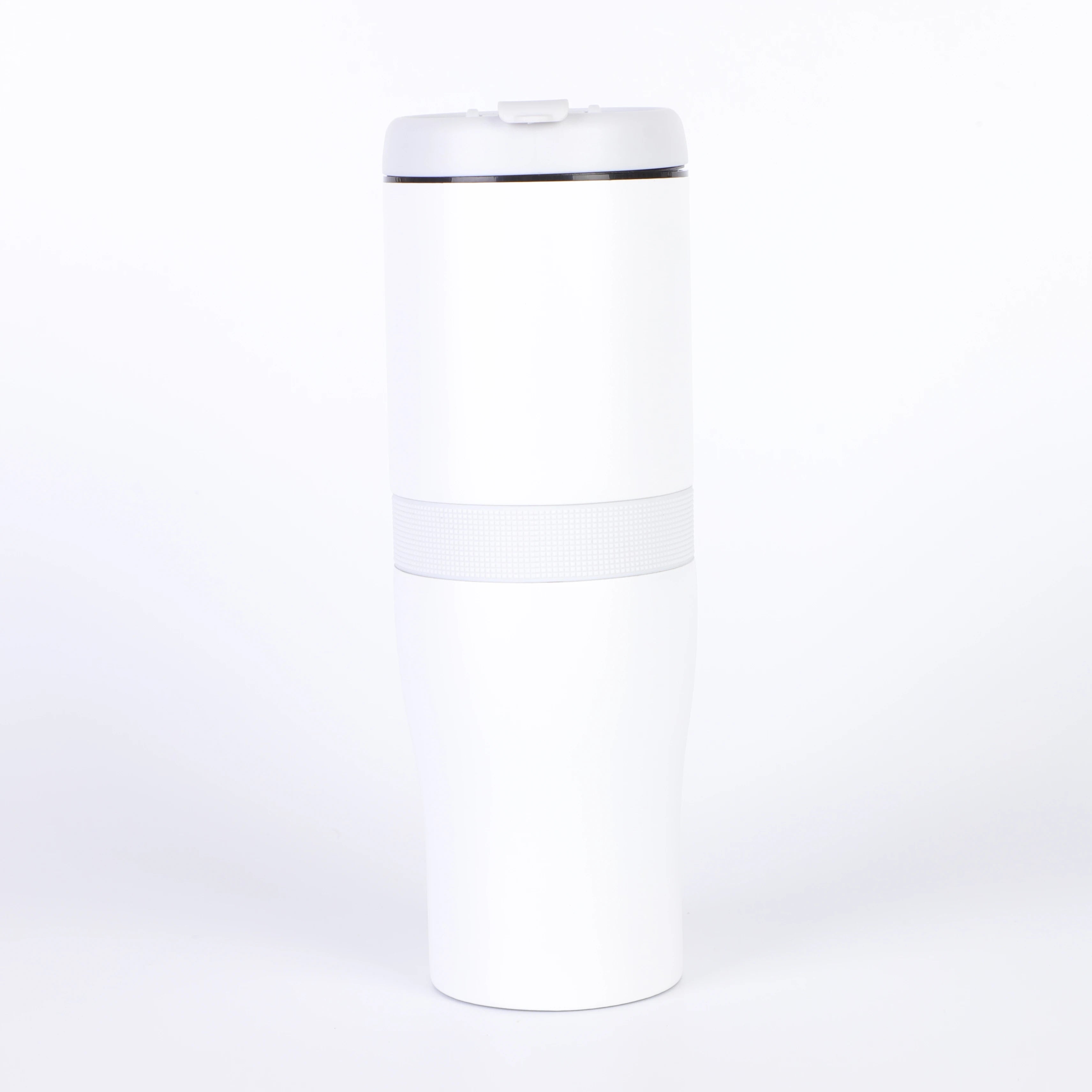 Coffee Grinder and Brewer Portable USB Electric Rechargeable Coffee Grinder and Brewer for Coffee Bean All-in-one