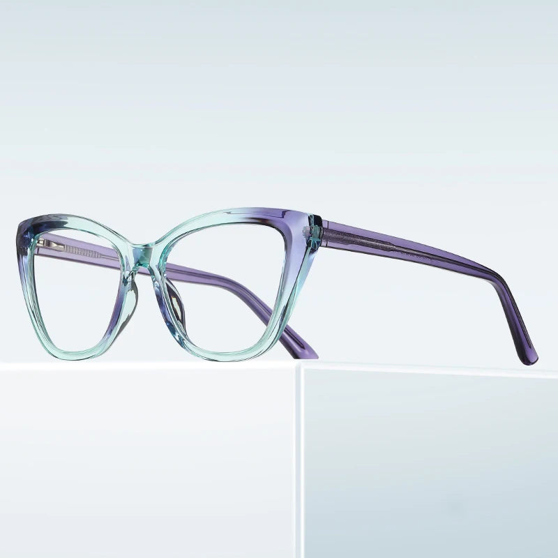Fashion Women Eyeglasses Frame Optical Glasses Custom Logo Designer Eyewear Optical Frame