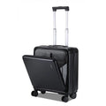 Unisex ABS Mini Trunk Soft Folding Luggage Suitcase Cover Aluminum Frame Valise Spinner Trolley Mini Trunk Spinner Trolley