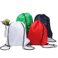 Custom Print Logo Gym Outdoor Nylon Shoes Sport Backpack 210D 420D Polyester Oxford Waterproof Drawstring Bag