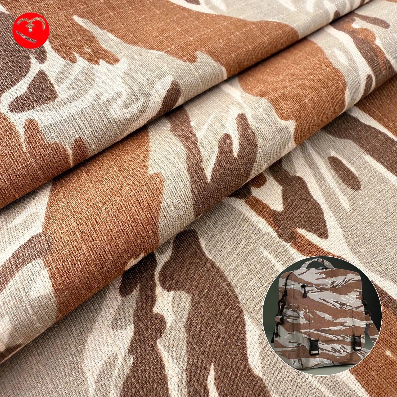 Hot Selling 35% Polyester 65% Cotton TC65 35  Camouflage Ripstop Tactical Luggage Hat Uniform Fabric