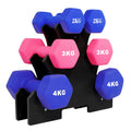 Neoprene Dumbbell Home Exercise Ladies Kids Arm Hand Weights Pilates Dumbbells