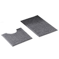 Bathroom Rug Set 2pcs Non Slip Rug Water Absorption Bathroom Rugs and Mats Sets