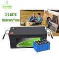 EU Stocks Lifepo4 Solar Lithium Ion Battery Packs 12.8V/25.6V 100Ah 200Ah energy storage battery