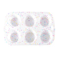 Wholesale 6-Hole Round Silicone Cake Pan White DIY Baking Mold for Cake Baking Utensils for Chocolate Jelly Pudding Cake Tools