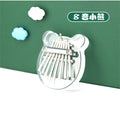 Small Clear Crystal Kalimba Mini 8 Keys Kalimba