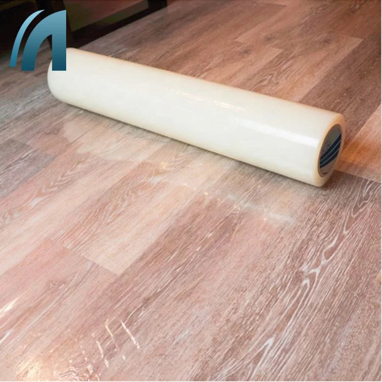 PE Self Adhesive Plastic Surface Protective Film Floor Protective