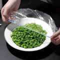 Elastic Disposable Plastic Wrap Bowl Cover Customized Color Logo Fresh Keeping Kitchen Storage Food Cover Dinnerware Tableware