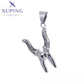33491 XUPING JEWELRY Stainless Steel Jewelry Exquisite Neutral Custom Hip Hop Fashion Jewelry Pendant Charms