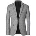 M-4XL New Men's Business and Leisure Small Suit Jacket Fashionable Men's Solid Color Suit Single Breasted Jacket