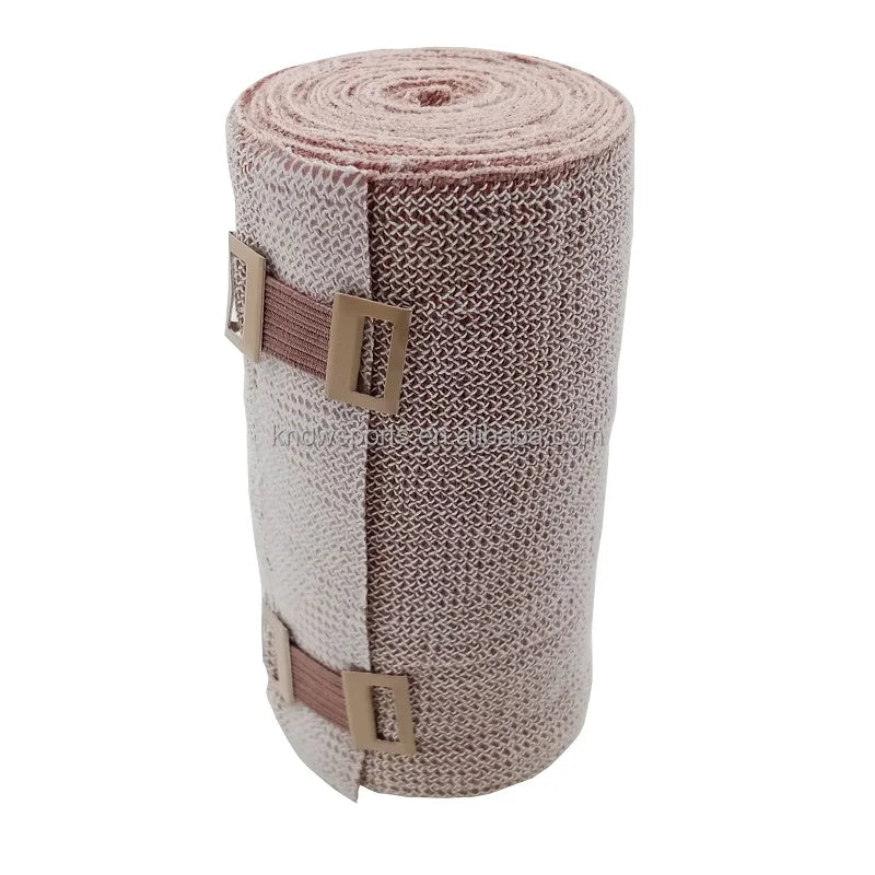Comparilan Bandage with Self Closure on Both Ends Compression Bandage for Legs Knees Ankles Wrists Elbows Shoulders