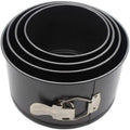 Small Tall Cheesecake Pan Set Nonstick Leakproof Springform Pan Removable Bottom Baking Dishes Pans 12cm/14cm/16cm/18cm/10.5cm