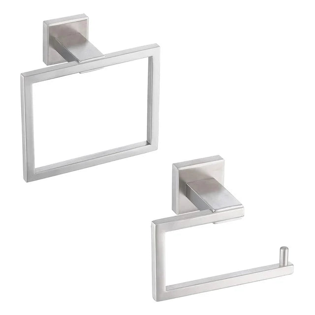 Luxury Paper Holder Wholesale Rose Gold Bathroom Modern Bar Hand Towels Sets Ring Rack Brushed Toilet Paper Holder
