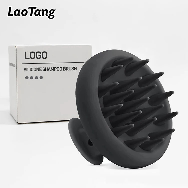 Scalp Scrubber Hair Washing Head Massage Silicone Shampoo Brush Scalp Care Massager Shampoo Detangler Hair Brush for Hair Growth