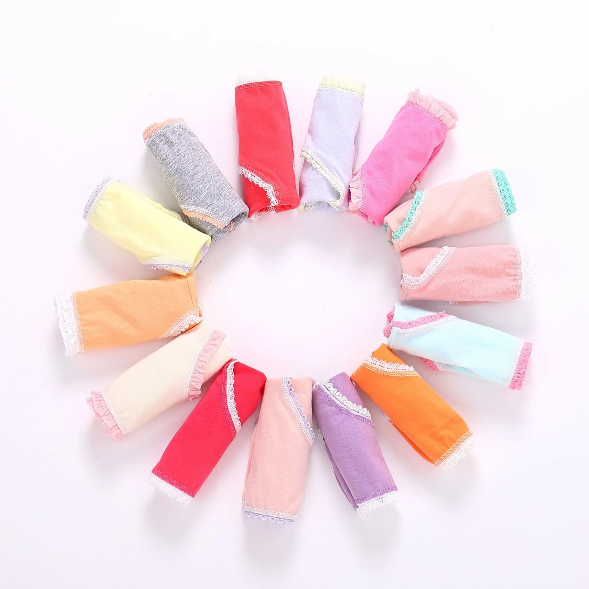 Cheap Price Children Underwear Kids Girls Briefs 12 Pieces Sets Cartoon Kids Panties Girls Underwear  Comfortable Kids Underwear