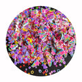 Rainbow Shooting Star Mixed Star Heart Sequins Slices Polymer Clay Sprinkles for Slime Crafts DIY Cute Plastic Klei Accessories