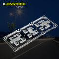 Cut OFF DWC Street Light High Speedway Light LED Lens 2x6 Optical Lens with Waterproof Gasket