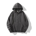 Wholesale Manufacturer Custom Logo Polyester Blank Unisex Zip up Hoodies