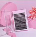 New Coming Diy Segment Lash Kit Private Label Individual Cluster Lashes Natural Lashextension Diy Cluster Lash Extensions