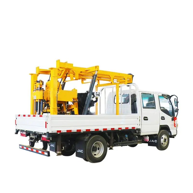 Hydraulic Borehole diesel  Mine Drilling Rig Machine 200m Borehole Water Well Drilling Machine With Electric Start