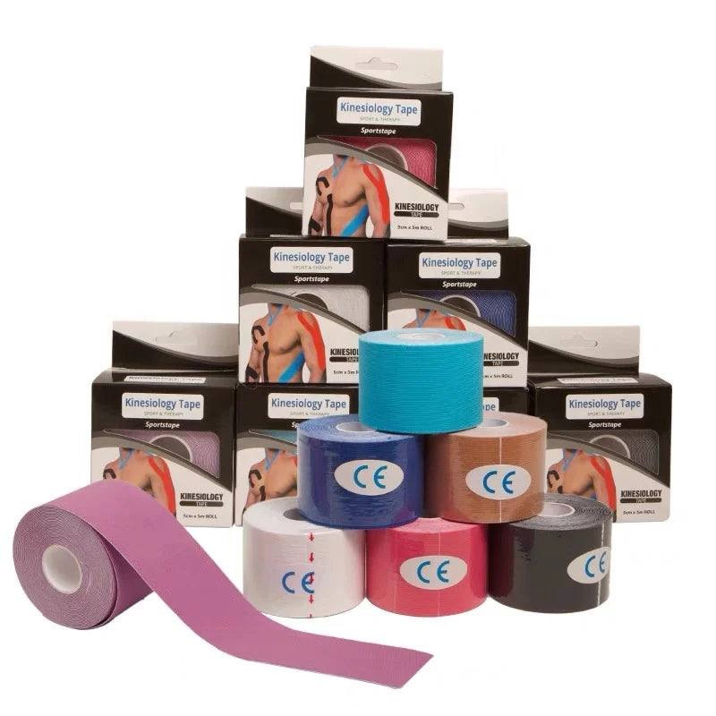 Elastic Kinesiology Tape 100% Wool Athletic Waterproof Latex Free YTL Unisex 5cm*5m
