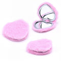 Wholesale Folding Double-Sided Heart Round Rabbit Square Pocket Mirror Portable Handheld Compact Small Mirror Travel Makeup