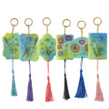 Early Riser DIY 2 Holes Tassel Earrings Pendant Keychain Epoxy Resin Silicone Mold Jewelry Making Tool Sets