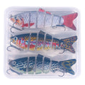 Wholesale JM0613B Combo 10cm 18g 3pcs/box 6 Sections Multi Jointed Minnow Fishing Lures Set