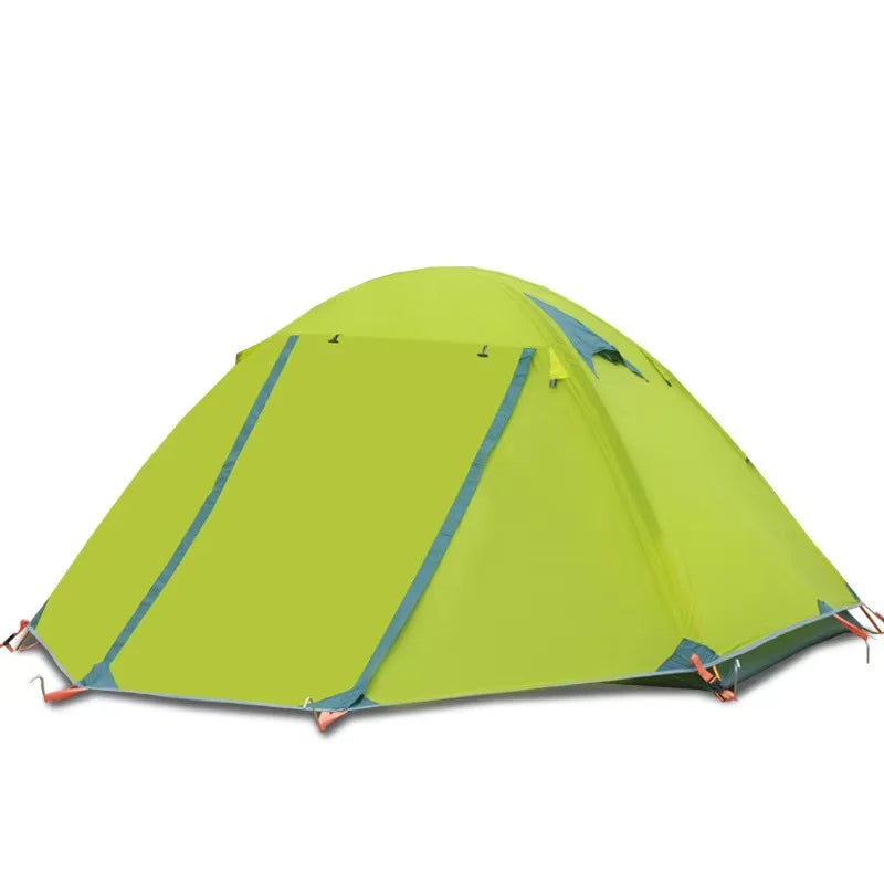 Woqi 1-2-3 People Against Rainstorm Glass Fiber Camping Tent with High Waterproof