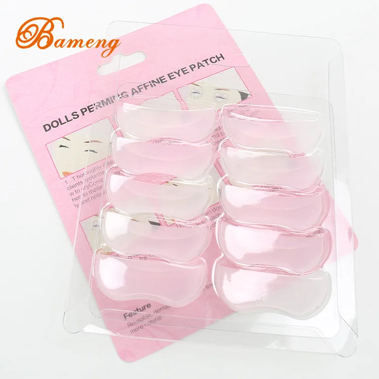 Japan 5 Sizes Wholesales Makeup Tools Eyelash Pad Extensions with Pink Box Package