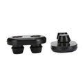 Non-Slip Silicone Cooler Feet Pad for RTIC Rotomolded Coolers Heavy Duty Comfortable Soft Black Pad for Outdoor Use