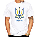 T Shirt Love Ukraine Blouse Proud Country Flag 2018 Summer Style Free Shipping Creative Design Printing Cotton Rock T Shirts