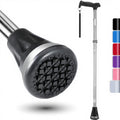 Rehand Foldable Elderly Walking Cane Adjustable Aluminum with 78-96cm Size Range