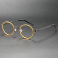 9707 New Round Titanium Frame Glasses for Eyeglasses Glasses Round Eyeglasses Ready Stock