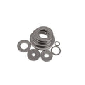 304 Stainless Steel ANSI/ASME B18.22.1 Flat Washer USS Wide Flat Gasket SAE Meson 5/16 1/4 3/8 1/2