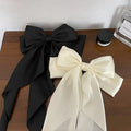 Wholesale New Bow Ribbon butterfly Hair Clips Simple Handmade Giant Satin Spring Hair Claw Clip Accessories for Women
