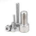 M1.4 M1.6 M2 M2.5 M3 M4 M5 M6 DIN912 Allen Screw Hex Socket Bolt SS 304 316 Stainless Steel Socket Head Cap Screws Metric System