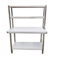 New Coming 201 304 Stainless Steel Kitchen Worktable Bench for Catering