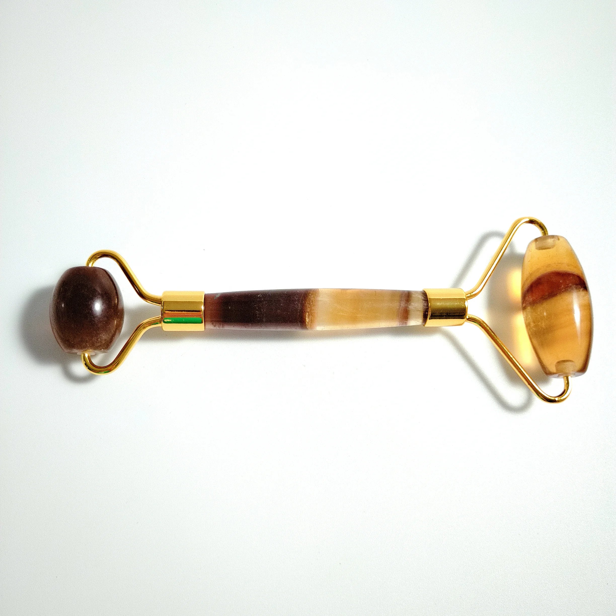 Hongzhuo Premium Authentic Fluorite Jade Stone Gem Jade Roller
