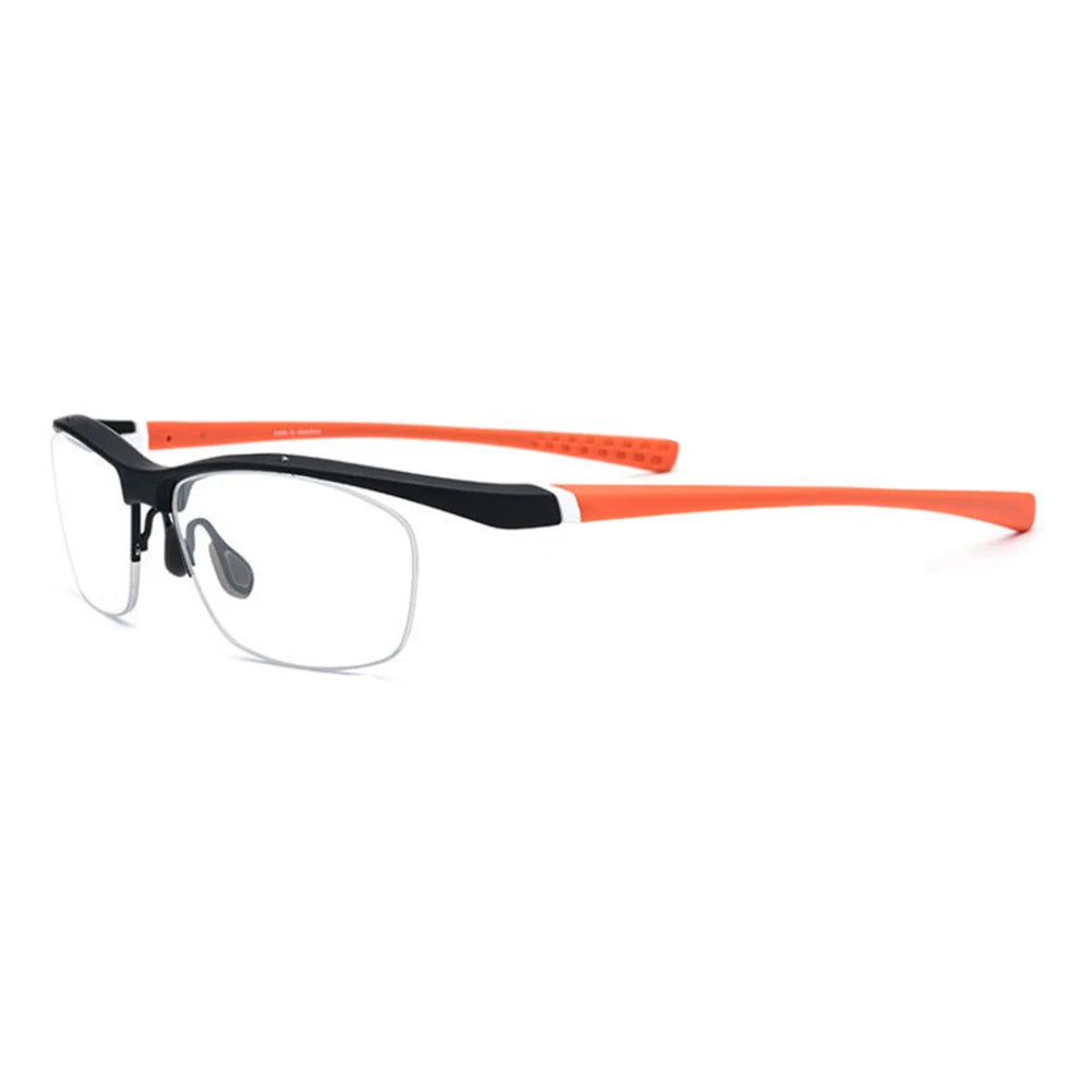 Quality Classic Vintage Optical Frame Non-Prescription Retro Eyeglasses for Men and Unisex TR90 Material Sport Casual Eyewear