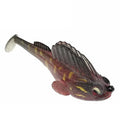 YJDR08 Unbreakable Shrimp Flexible and Bite Resistant Unpainted Fishing Lure Soft  Artificial Bait Fishing Lure Soft Plastics Fishing