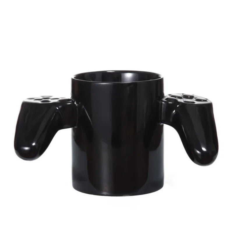 Solhui 350ml Cool Gamer Cups Unusual Game Controller Handle Gamer Mug
