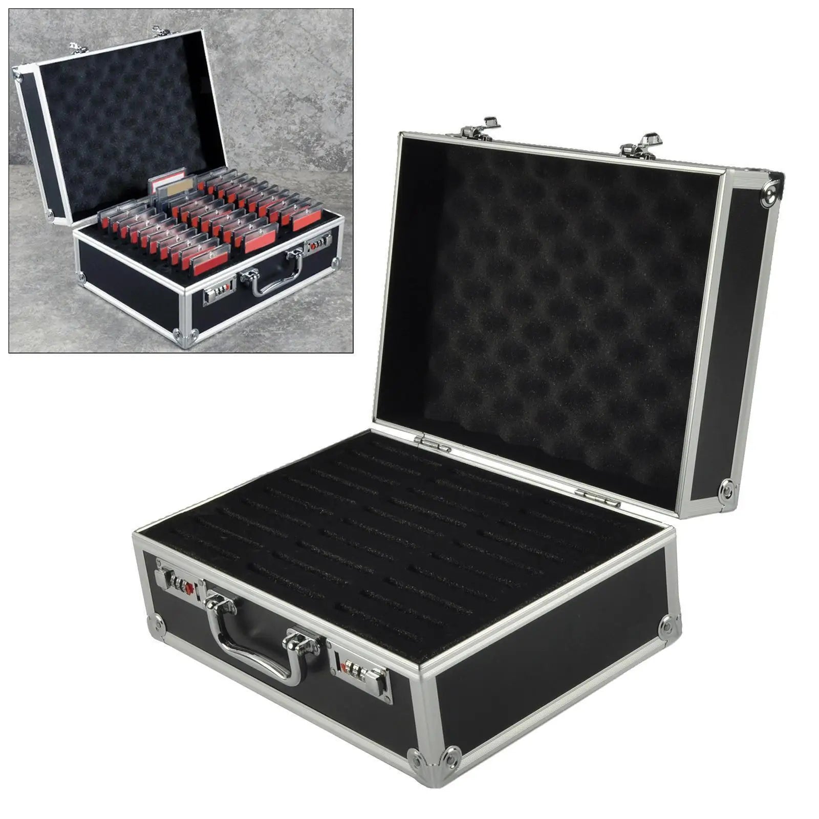 30 Graded Card Slab Carrying Case Graded Sports Trading Cards Trading Card Carrying Case for BGS FGS
