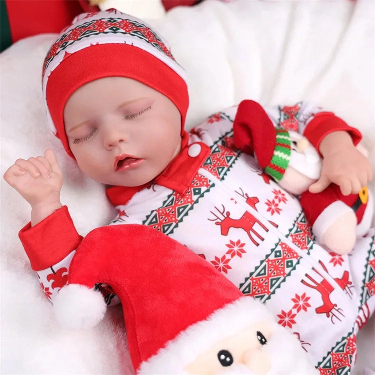 New Babeside Newborn 17" 43Cm Baby Girl Twinnie Lifelike Big Reborn Doll Soft Toy DIY Toy