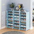 Modern Plastic Shoe Cabinet Home Furniture Rack Storage Extendable Foldable for Shoes Living Room Hospital School Basement