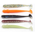 Selco Premium Saltwater Freshwater Soft Plastic Lure Zman Glow in the Dark Fishing Soft Swim Bait Lure