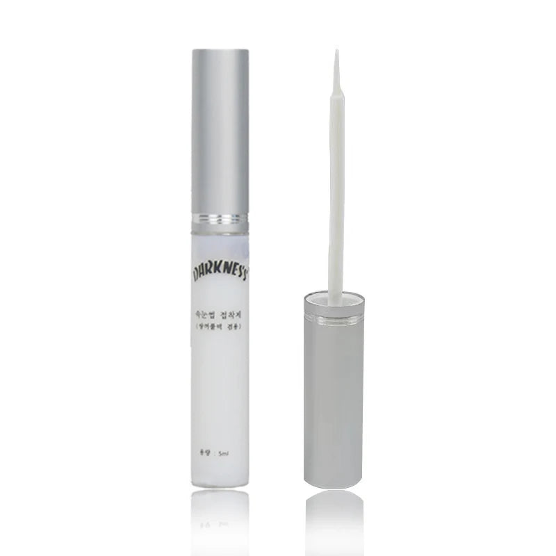Darkness Full Strip Eyelash Glue Clear DIY Lash Glue 5ml Fast Dry Long Lasting Individual Eyelash Glue
