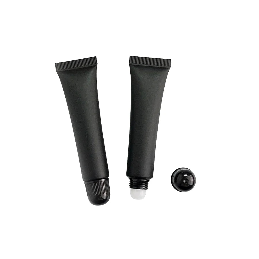 PE Soft Plastic Lipstick Tube Custom Colors 1-7 Color Printing Screw Cap Empty Container for Cosmetic Skin Care Use Professional