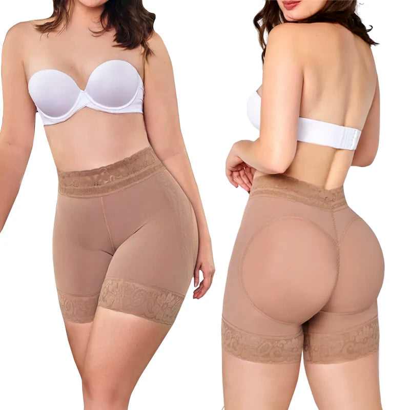 Seamless High Waist s Lace Shorts Girdle Body Corset Women Ladies Underwear Butt Lifter Tummy Control Shaper Panties