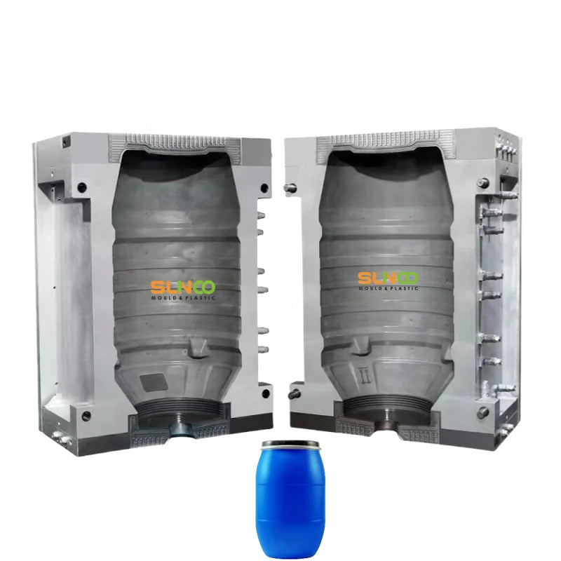 500mL 1L 2.5L 5L 10L 220L HDPE Plastic Bottle Extrusion Blow Mould Aluminum Extrusion Mold